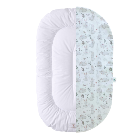 Топпончино (0-6 мес.) «Зайчики на белом»